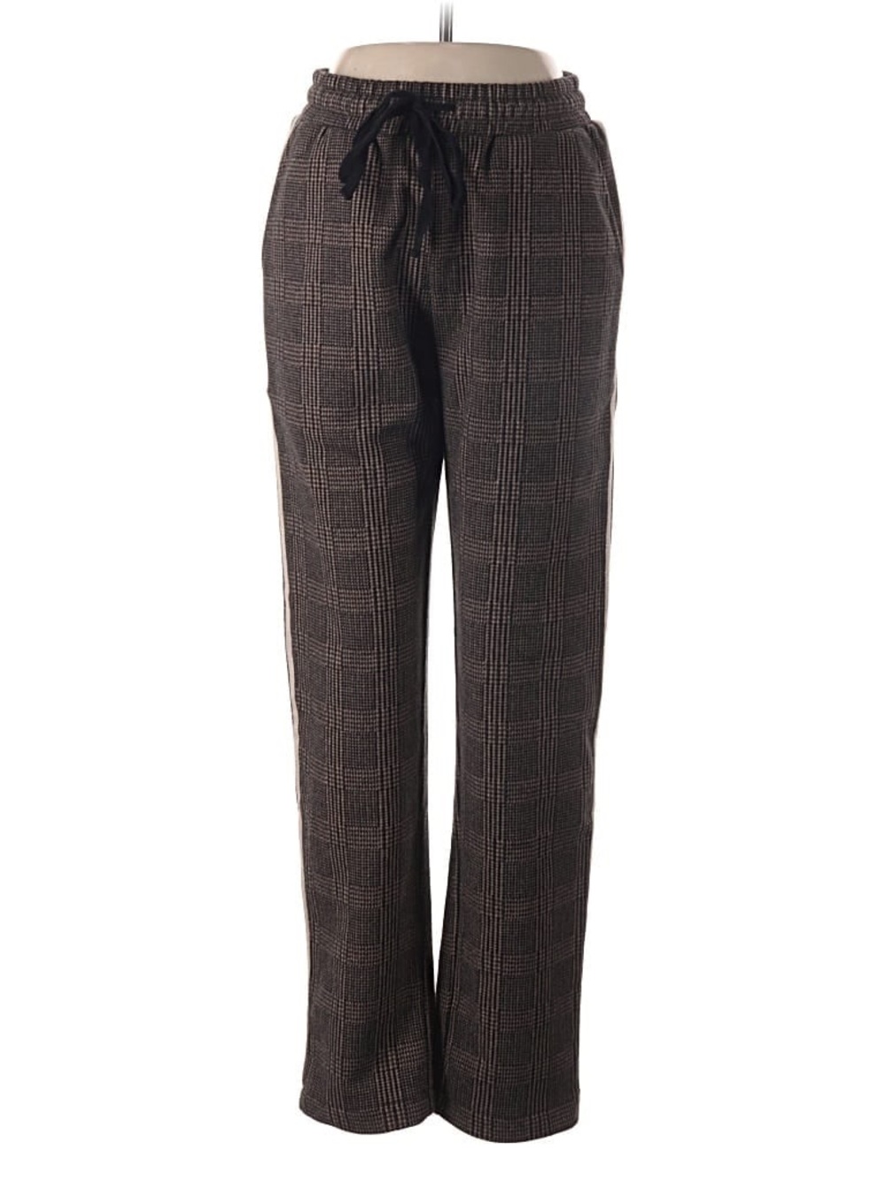 Mystree Glen Plaid Pull-On Track Pants